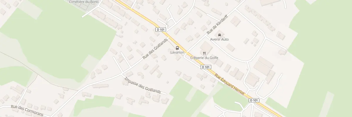 Plan du 54 Rue Edouard Herriot au Bono