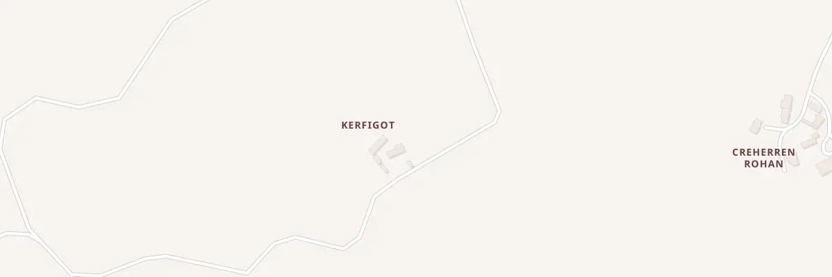 Plan du 1 Kerfigot à Plouvara