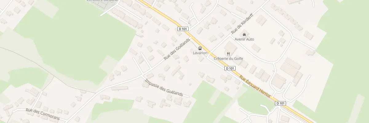 Plan du 52 Rue Edouard Herriot au Bono