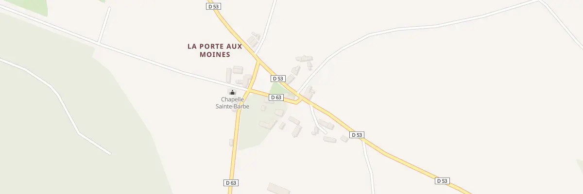 Plan du 10 La Porte aux Moines à Saint-Martin-des-Prés