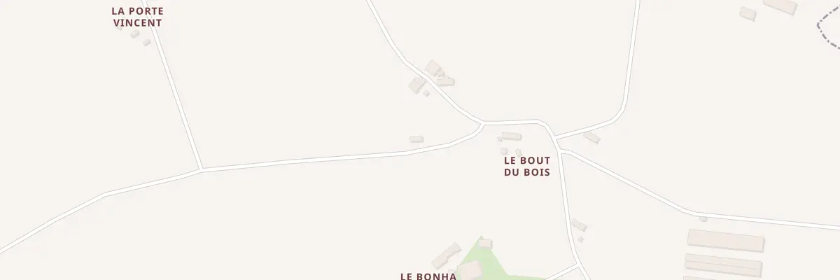 Plan du 5 Le Bout du Bois à La Harmoye