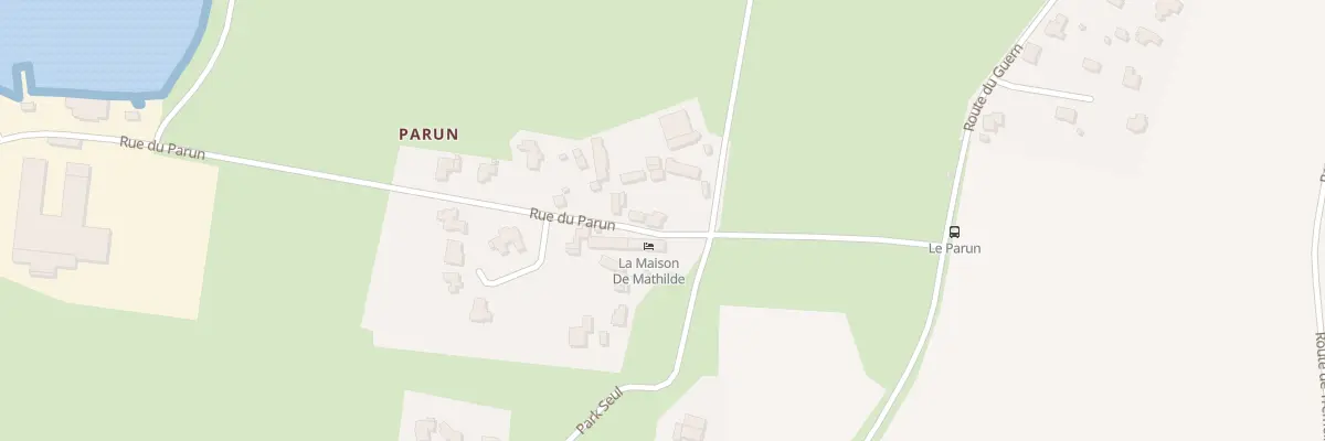 Plan du 6 Rue du Parun à Baden