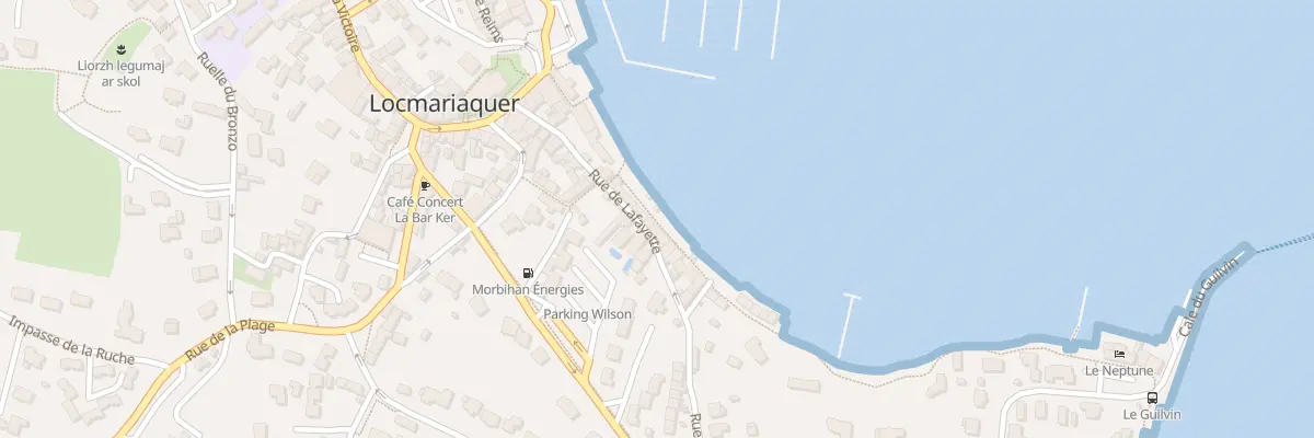 Plan du 26 Rue Lafayette à Locmariaquer