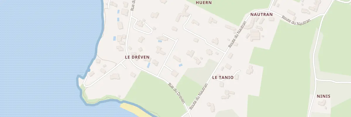 Plan du 4 All des Vieux Grements à Baden