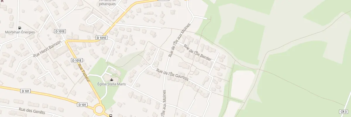 Plan du 7 Rue de l’Ile aux Moines au Bono
