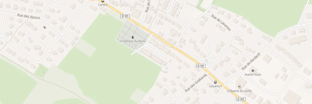 Plan du 34 Rue Edouard Herriot au Bono