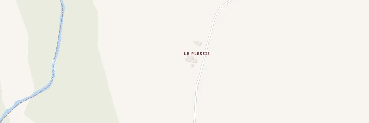 Plan du 5119 Le Plessis à Brandivy