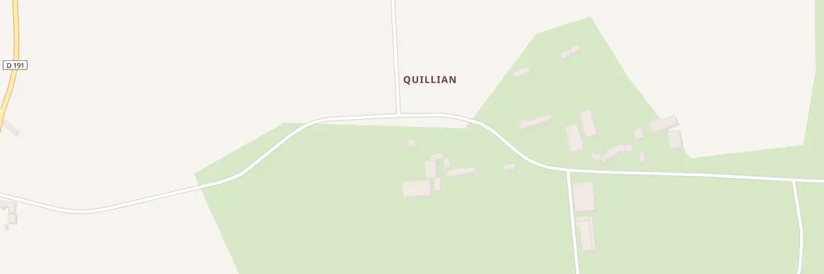 Plan du 5269 Quillian à Kergrist