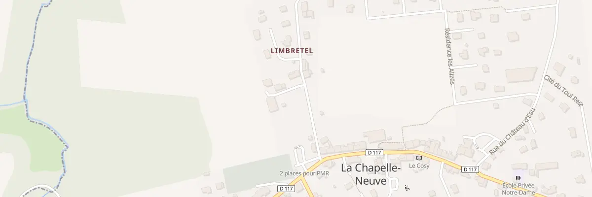 Plan du 1 Imp de Limbratel à La Chapelle-Neuve
