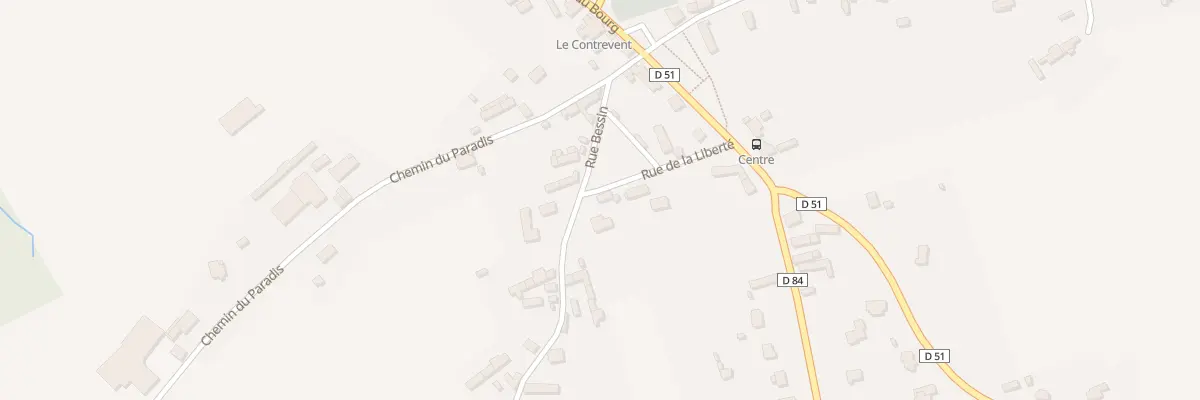 Plan du 5 Rue de la Liberté à Tréguidel