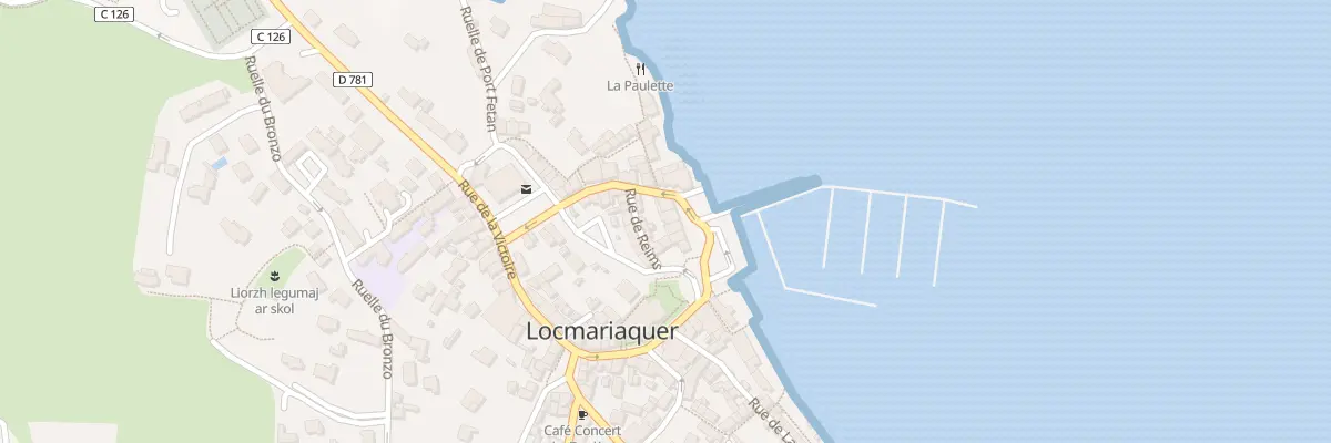 Plan du 4 Pl Dariorigum à Locmariaquer