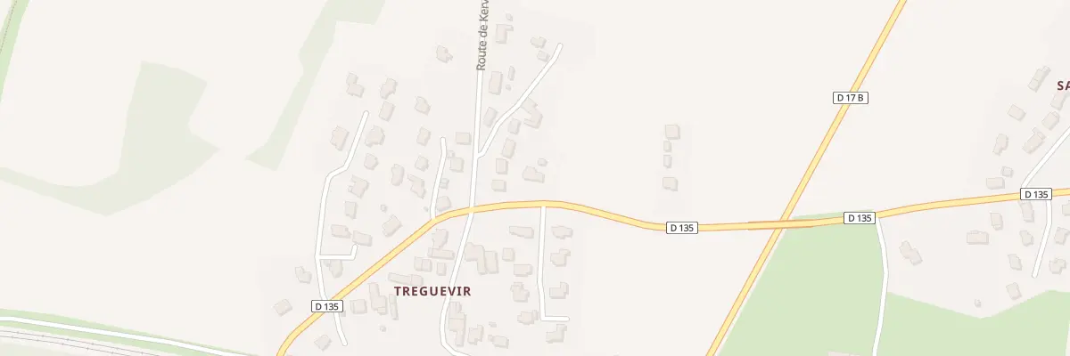 Plan du 15 Rte de Tréguévir à Pluneret