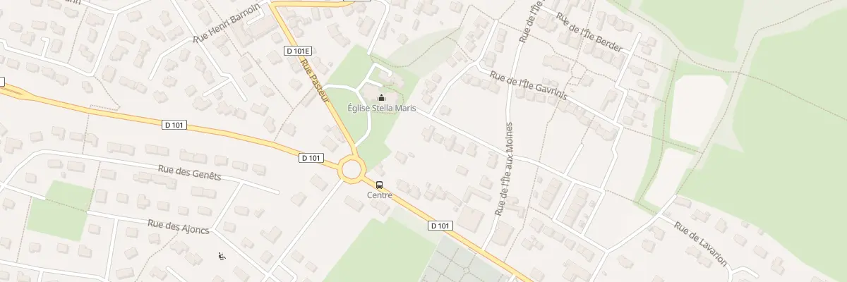 Plan du 6 Rue de l’Ile d’Arz au Bono