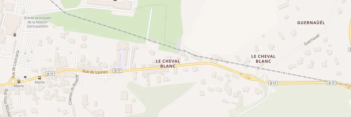 Plan du 63 Rue de Vannes à Sainte-Anne-d’Auray