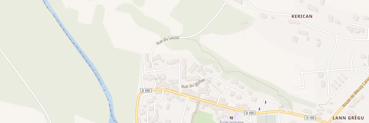 Plan du 4 Res des Camelias à Brandivy