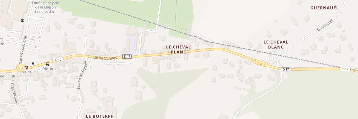 Plan du 82 Rue de Vannes à Sainte-Anne-d’Auray