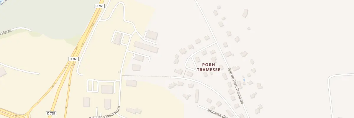 Plan du 10 Imp de Porh Tramesse à Saint-Thuriau