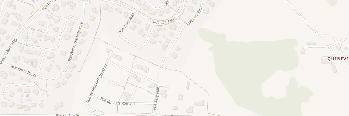 Plan du 4 Rue Kersuben à Sainte-Anne-d’Auray