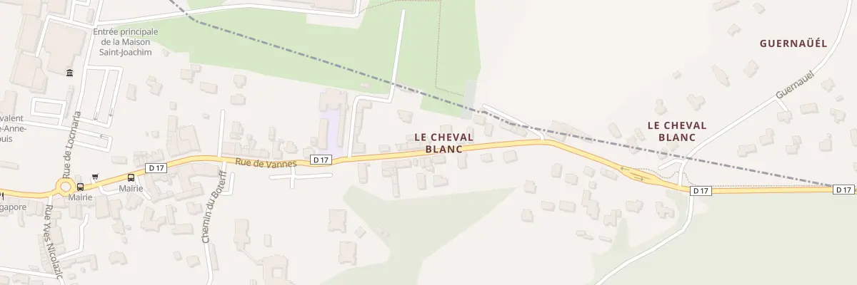 Plan du 59 Rue de Vannes à Sainte-Anne-d’Auray