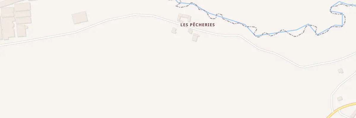 Plan du 3 Les Pêcheries à Saint-Bihy