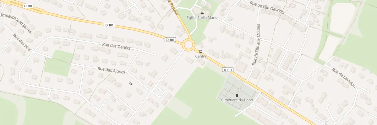 Plan du 5286 Av Gen de Gaulle au Bono