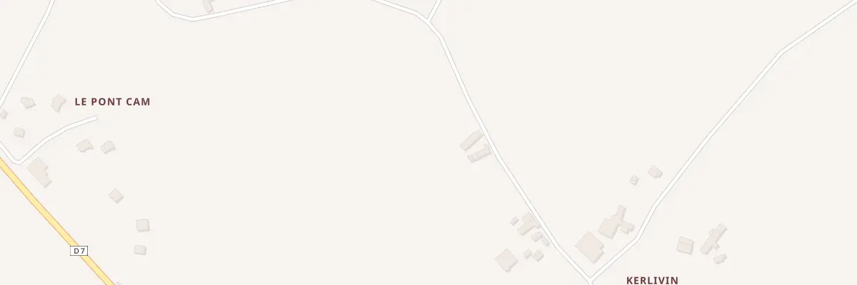 Plan du 6 Kerlivin à Plouvara
