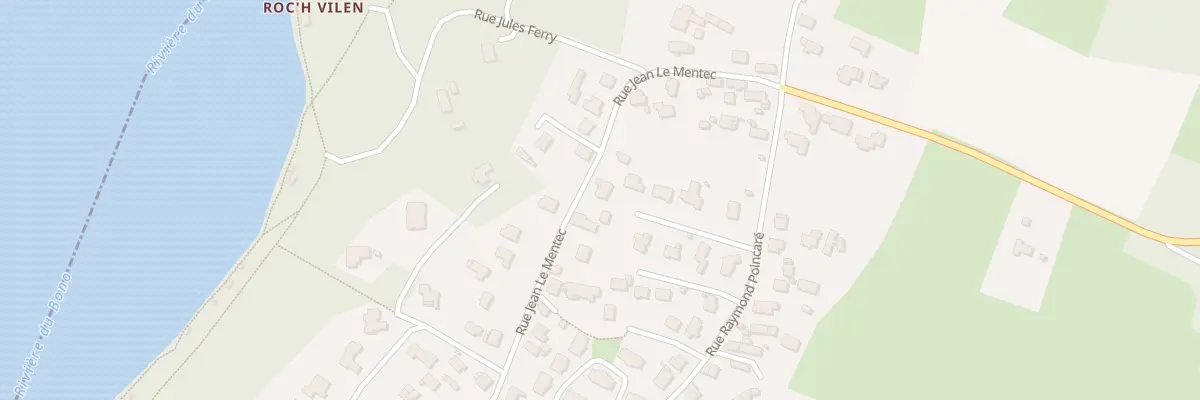 Plan du 48 Rue Jean le Mentec au Bono