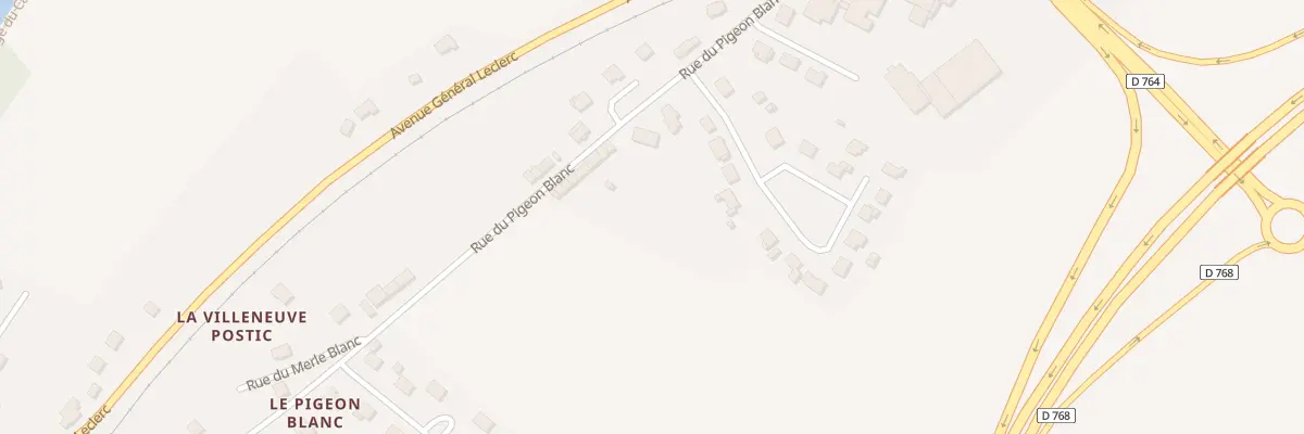 Plan du 72 Rue du Pigeon Blanc à Pontivy