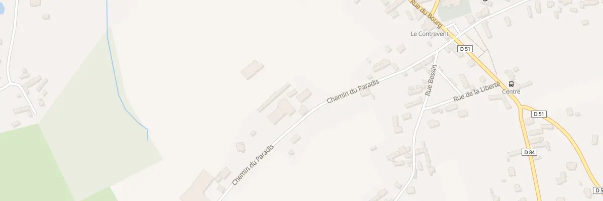 Plan du 16 Chemin du Paradis à Tréguidel