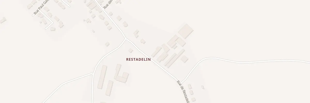 Plan du 5 Rue de Restadelin à Saint-Thuriau