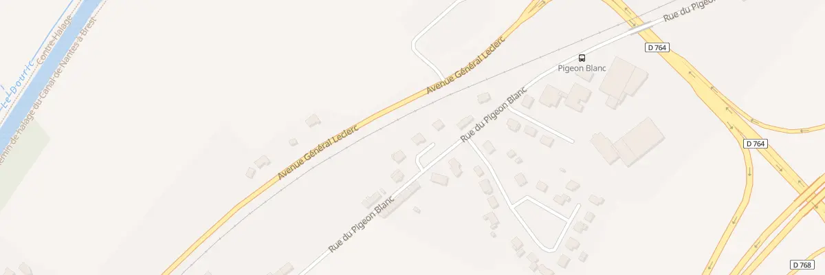 Plan du 53 Rue du Pigeon Blanc à Pontivy