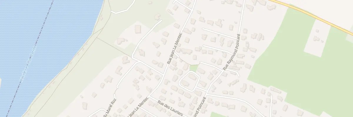 Plan du 36B Rue Jean le Mentec au Bono