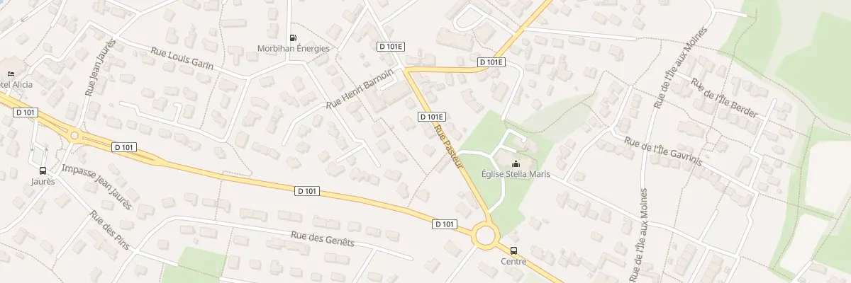 Plan du 10 Rue Edouard Herriot au Bono