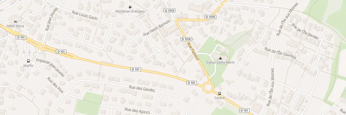 Plan du 17 Rue Mathurin Meheut au Bono