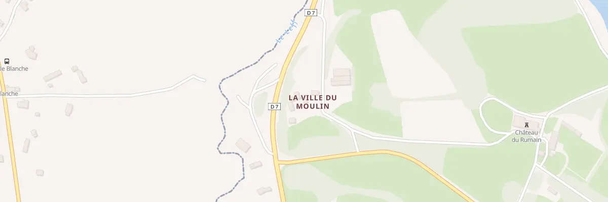 Plan du 5021 La Ville du Moulin à Cohiniac