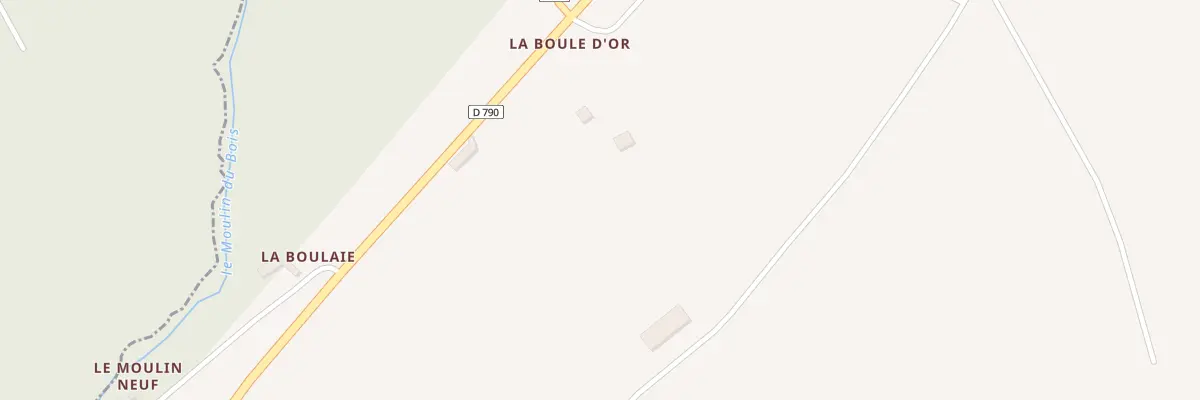 Plan du 11 La Boule d’Or à Lanfains