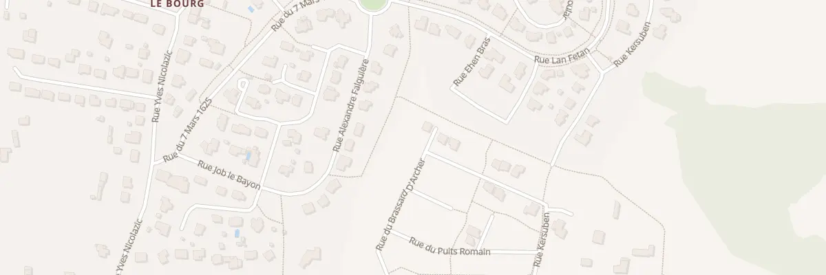 Plan du 21 Rue du Brassard d’Archer à Sainte-Anne-d’Auray