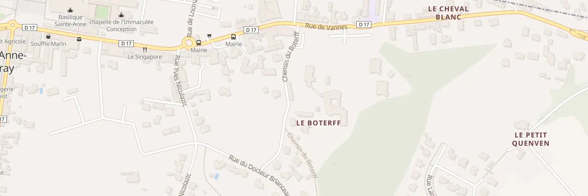 Plan du 3 Che du Boterff à Sainte-Anne-d’Auray