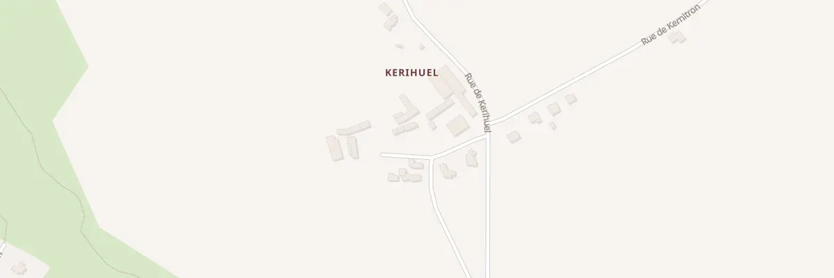 Plan du 106 Che de Kerihuel à Saint-Thuriau