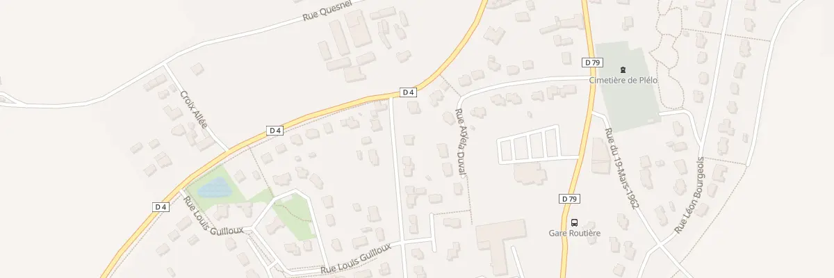 Plan du 5 Rue du Chemin Vert à Plélo