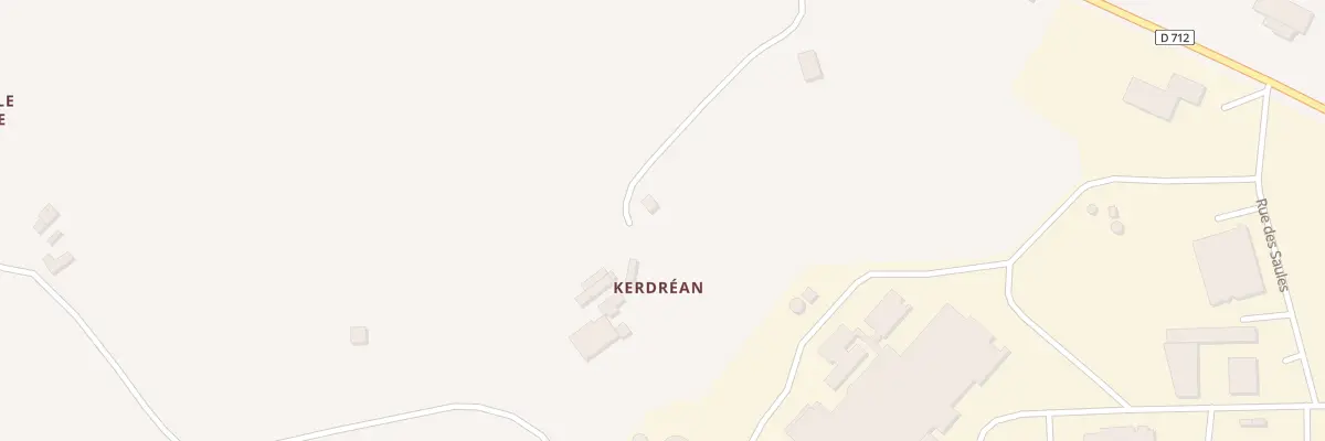 Plan du 1 Kerdrean à Plélo