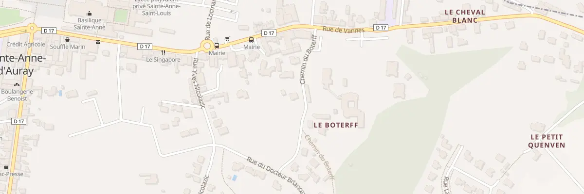 Plan du 10 Che du Boterff à Sainte-Anne-d’Auray