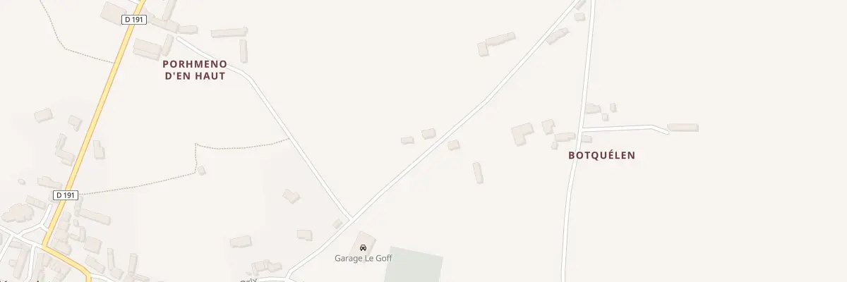 Plan du 5 Botquelen à Kergrist