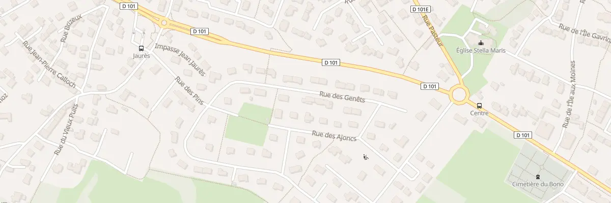 Plan du 8 Rue des Genêts au Bono