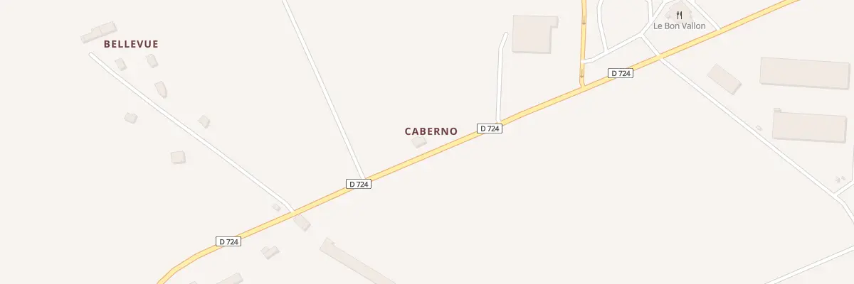 Plan du 5300 Caberno à Guénin