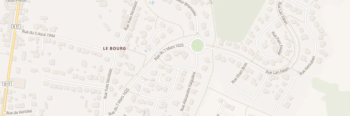 Plan du 4 Rue Edouard Deperthes à Sainte-Anne-d’Auray