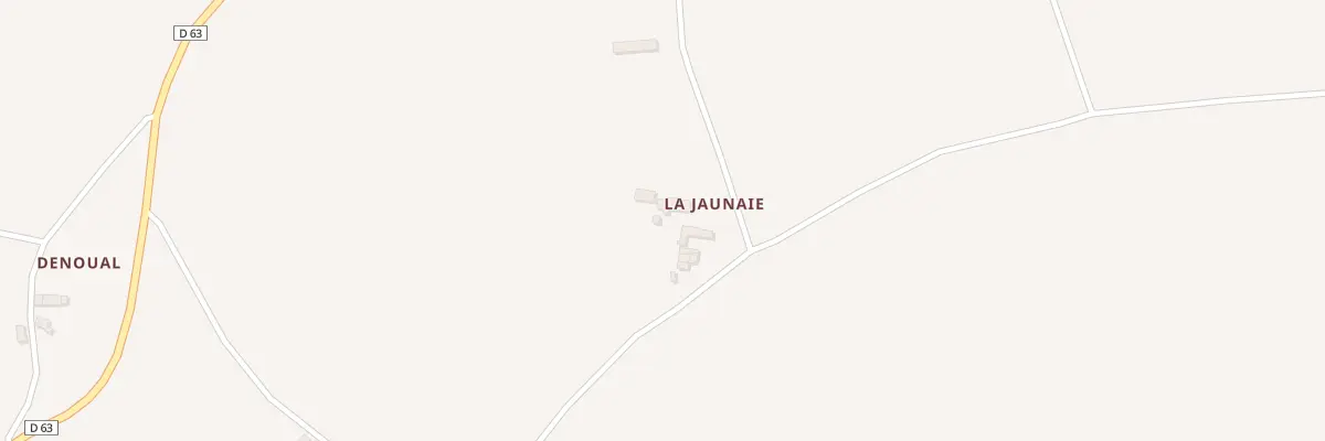 Plan du 5 La Jaunaie à La Harmoye