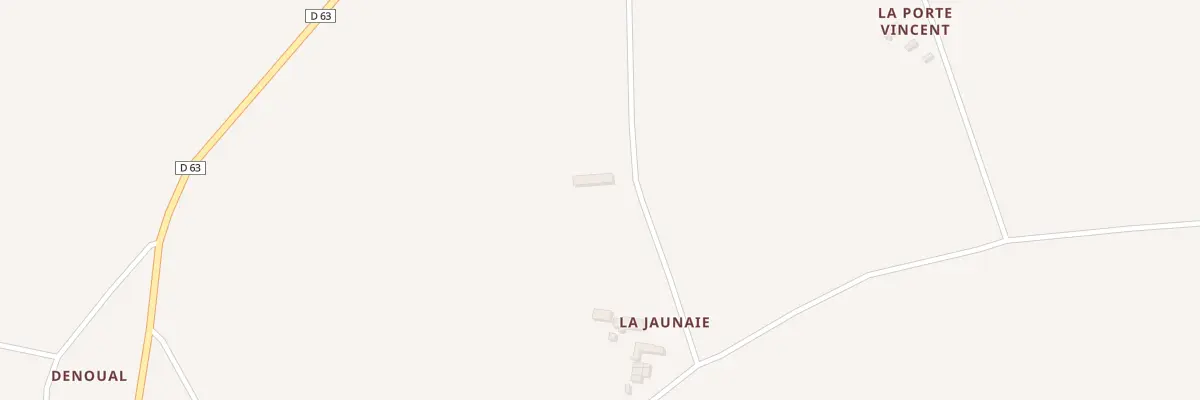 Plan du 7 La Jaunaie à La Harmoye
