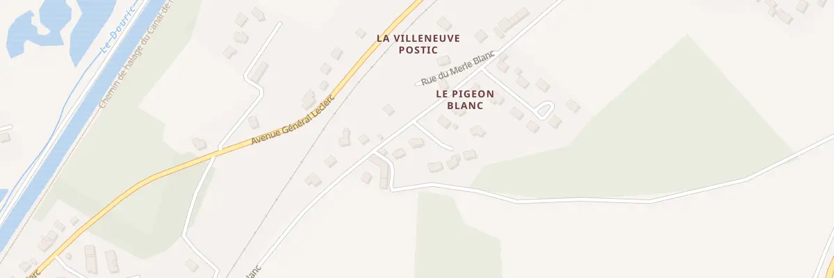Plan du 54 Rue du Pigeon Blanc à Pontivy