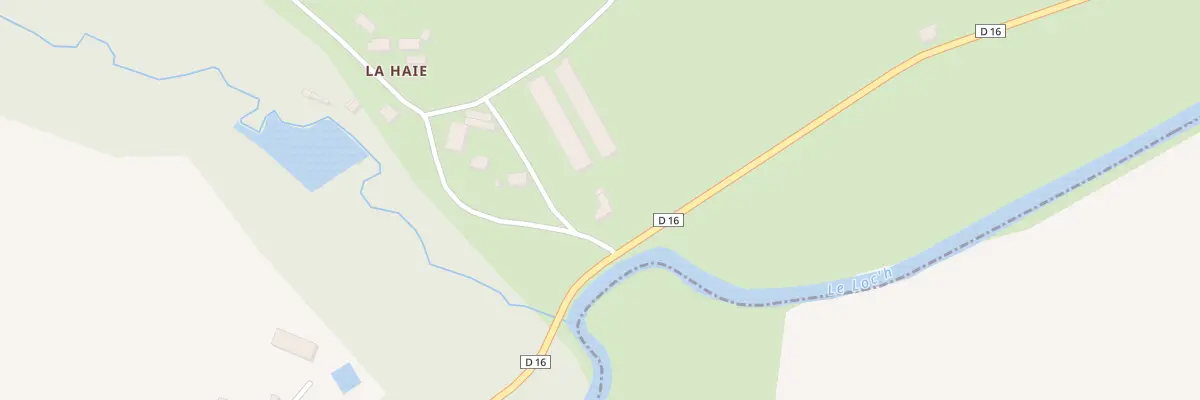 Plan du 6971 La Haie à Pluvigner